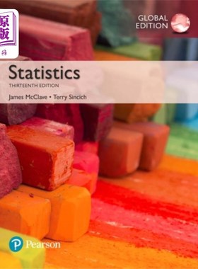 海外直订Statistics + MyLab Statistics with Pearson eText... 统计加上MyStatLab与Pearson eText，全球版