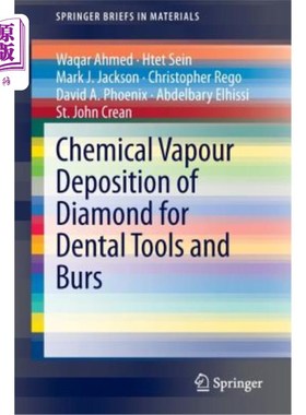 海外直订Chemical Vapour Deposition of Diamond for Dental Tools and Burs 牙科工具和牙钻用金刚石的化学气相沉积