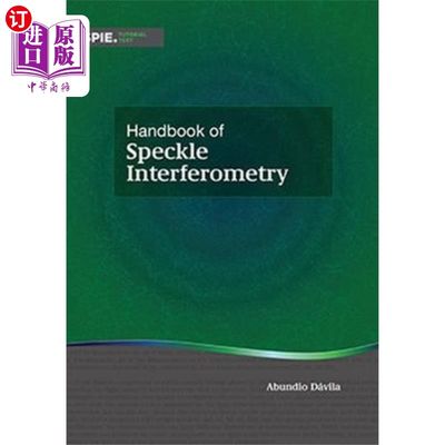 海外直订Handbook of Speckle Interferometry 散斑干涉测量手册