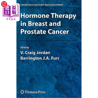 海外直订医药图书Hormone Therapy in Breast and Prostate Cancer 乳腺癌和前列腺癌的激素治疗