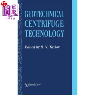 海外直订Geotechnical Centrifuge Technology 土工离心机技术