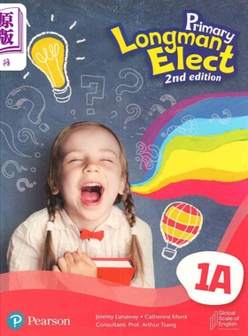 新版香港朗文小学英语教材 Primary Longman Elect 2nd 1A 学生课本 英文原版进口 少儿英文书 第二版 2023版【中商原版】