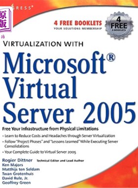 海外直订Virtualization with Microsoft Virtual Server 2005 使用Microsoft Virtual Server 2005进行虚拟化