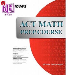 Course Prep ACT数学预科 Math 海外直订ACT