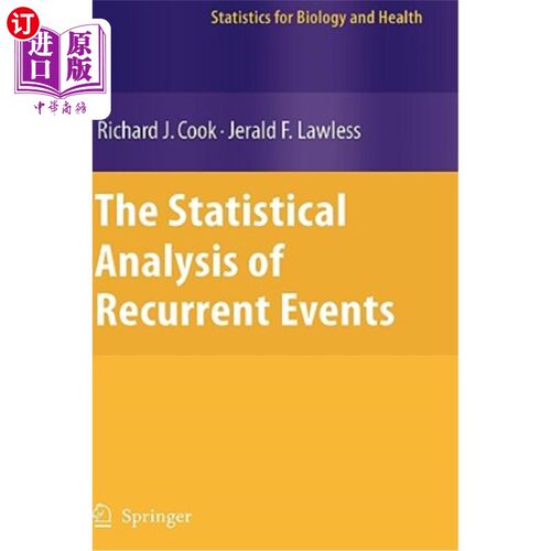 海外直订The Statistical Analysis of Recurrent Events 复发事件的统计分析