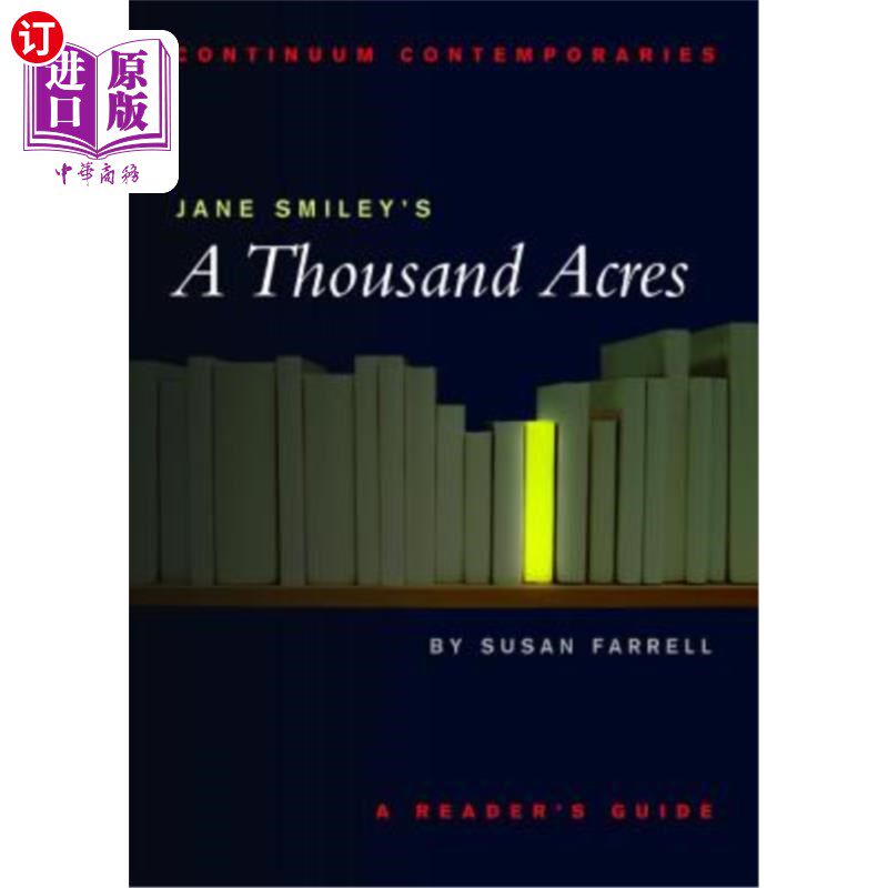 海外直订Jane Smiley's A Thousand Acres: A Reader's Guide 简·斯迈利的《一千英亩:读者指南》