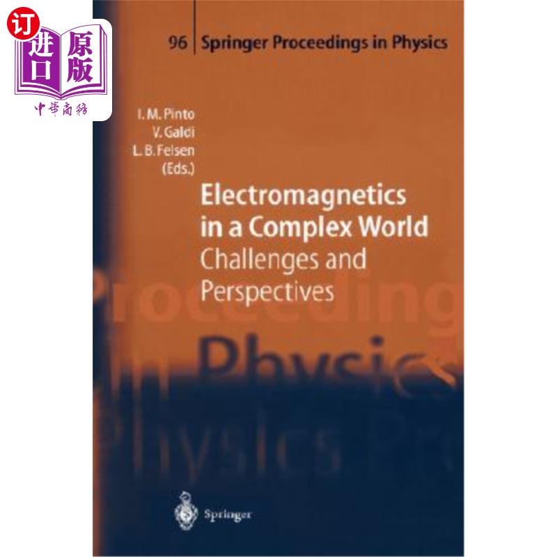 海外直订Electromagnetics in a Complex World: Challenges and Perspectives 复杂世界中的电磁学：挑战与展望