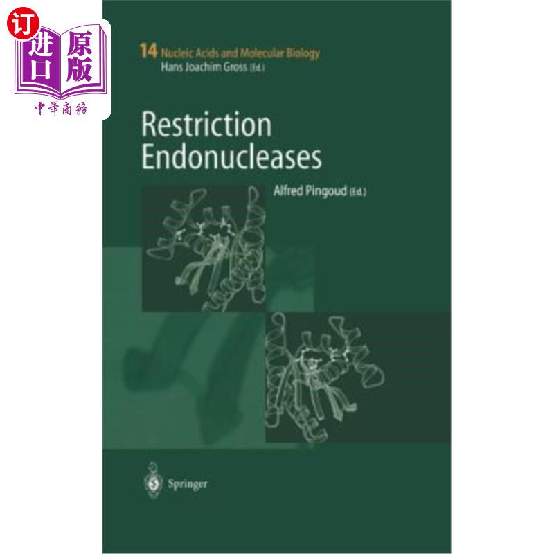 海外直订医药图书Restriction Endonucleases 限制性内切酶