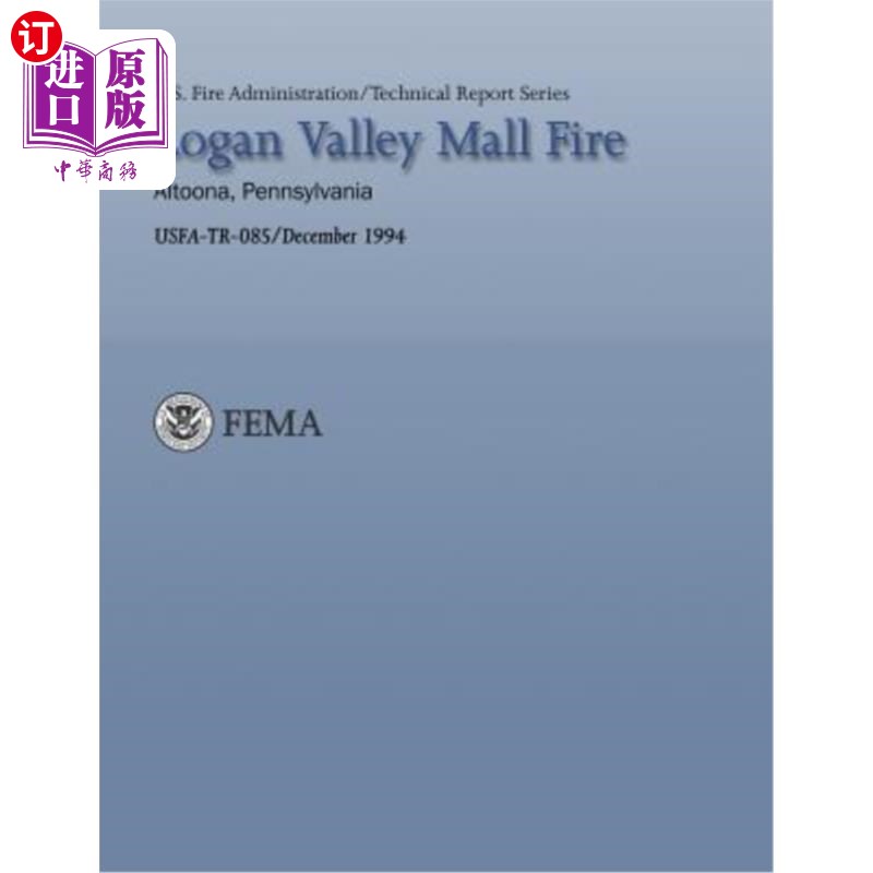 海外直订Logan Valley Mall Fire- Altoona, Pennsylvania