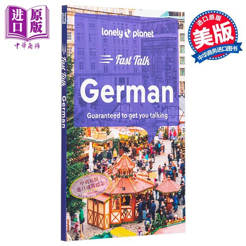 孤独星球基本短语快速入门 德语 第4版 Lonely Planet Fast Talk German 4 英文原版 Lonely Planet【中商原版】