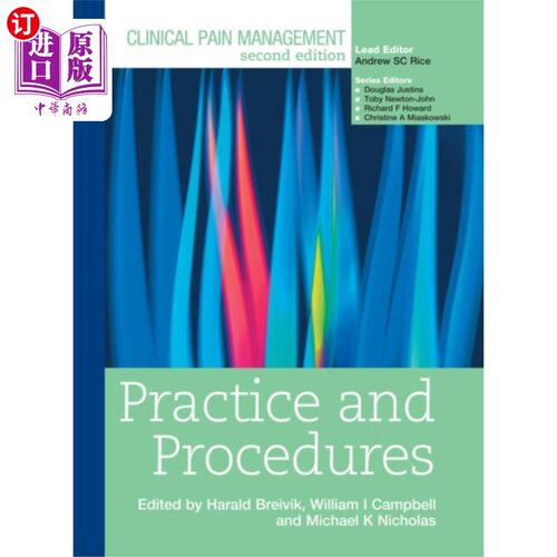 海外直订医药图书Clinical Pain Management : Practice and Procedur... 临床疼痛管理:实践和程序