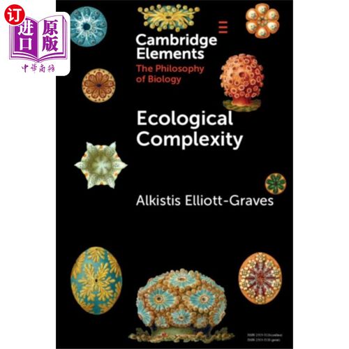 海外直订Ecological Complexity 生态复杂性