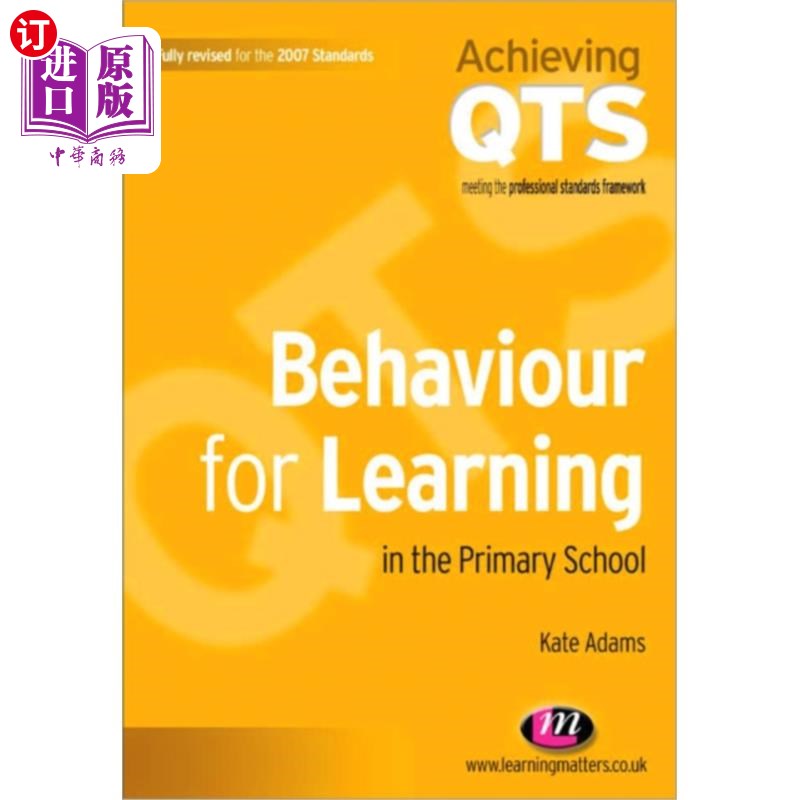 海外直订Behaviour for Learning in the Primary School 小学学习行为