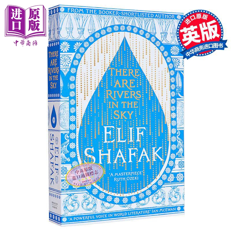 天上有河流 英文原版 There are Rivers in the Sky Elif Shafak 畅销书作家艾丽芙 沙法克新作 流行小说【中商原版】