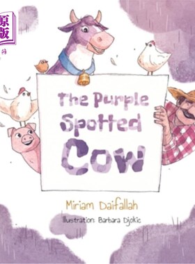 海外直订The Purple Spotted Cow 紫色斑点牛