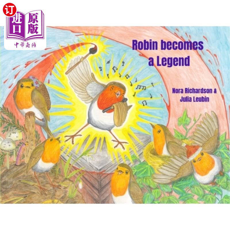 海外直订Robin becomes a Legend 罗宾成为传奇