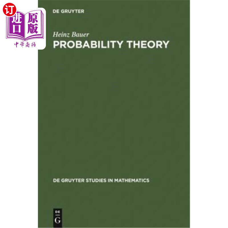 海外直订Probability Theory 概率论