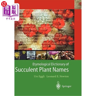 海外直订Etymological Dictionary of Succulent Plant Names 多汁植物名称词源词典