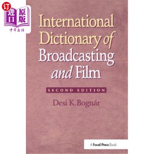 Dictionary Broadcasting 海外直订International 国际广播电影词典 and Film