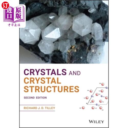 海外直订Crystals and Crystal Structures 2e 晶体与晶体结构2e