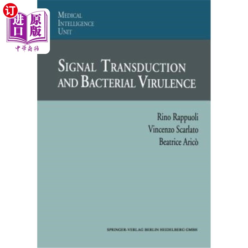 海外直订医药图书Signal Transduction and Bacterial Virulence信号转导与细菌毒力