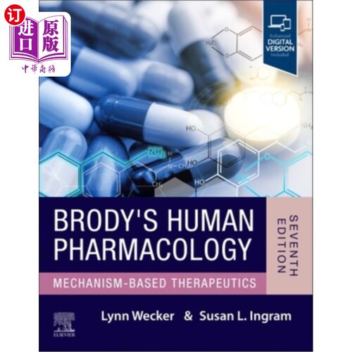 海外直订医药图书Brody's Human Pharmacology 布罗迪的人类药理学