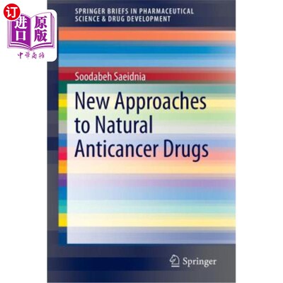 海外直订医药图书New Approaches to Natural Anticancer Drugs 天然抗癌药物的新途径