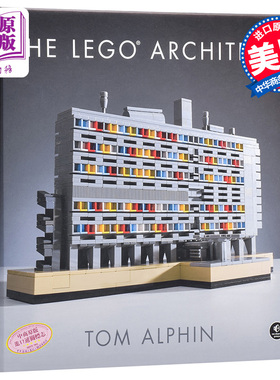 【中商原版】乐高建筑师 英文原版 乐高书籍 LEGO Architect Tom Alphin 汤姆艾尔芬 No Starch Press 一部用积木搭成的建筑?