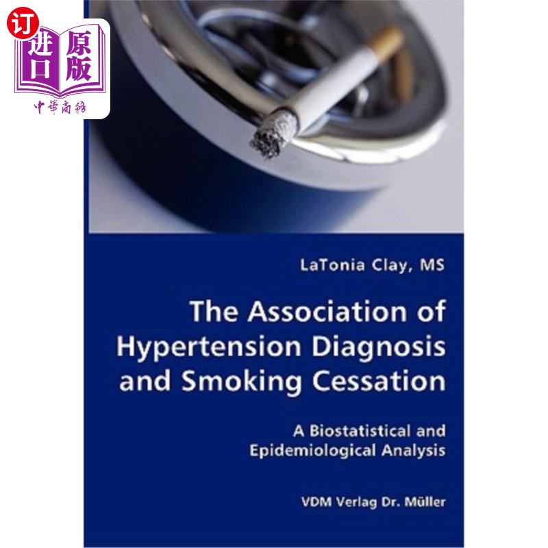 海外直订医药图书The Association of Hypertension Diagnosis and Smoking Cessation 高血压诊断与戒烟协会