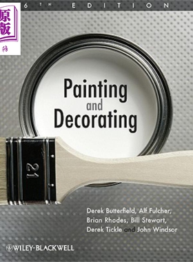 现货 上漆与美化 第6版 Painting And Decorating 英文原版 Derek Butterfield  Alf Fulcher Brian Rhodes 【中商原版】wiley