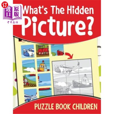 海外直订What's The Hidden Picture?: Puzzle Book Children 什么是隐藏图片？：益智书儿童