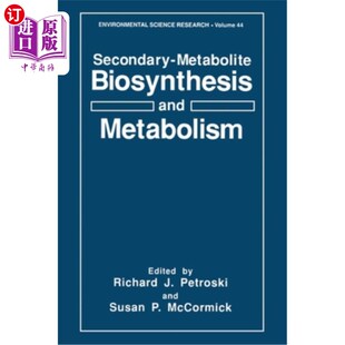 Metabolite 次生代谢产物 Biosynthesis Metabolism 生物合成与代谢 and 海外直订Secondary