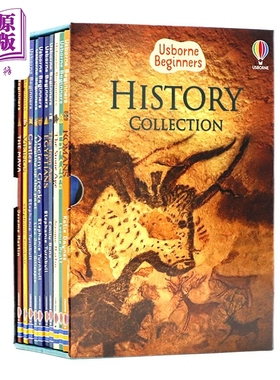 尤斯伯恩初学者系列 历史 10本盒装Usborne Beginners History Box Set 10 books英文原版 儿童科普绘本读物 精装【中商原版?