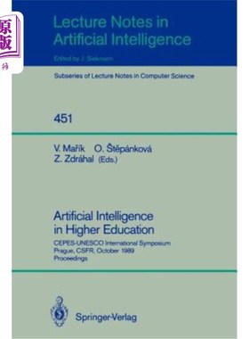 海外直订Artificial Intelligence in Higher Education: Cepes-UNESCO International Symposiu 高等教育中的人工智能：Cepe