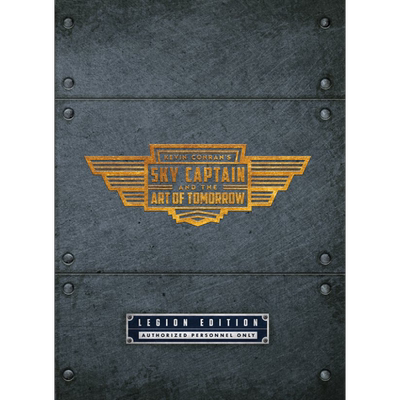 现货 天空上尉与明日世界 豪华版艺术集 绘本小说 英文原版 Kevin Conran s Sky Captain and the Art of Tomorrow【中商原版】
