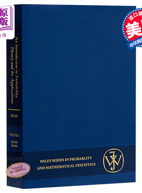 概率论及其应用 第二卷 英文原版 An Introduction to Probability Theory and Its Applications William Feller【中商原版?