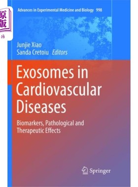 海外直订医药图书Exosomes in Cardiovascular Diseases 心血管疾病中的外泌体