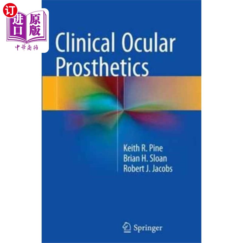 海外直订医药图书Clinical Ocular Prosthetics 临床眼修复术