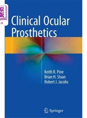 海外直订医药图书Clinical Ocular Prosthetics 临床眼修复术