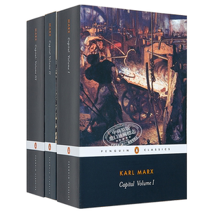 【中商原版】资本论1-3册套装 英文原版 Capital 1-3 卡尔马克思 Marx 经济学