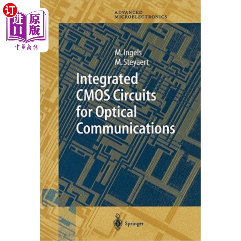 海外直订Integrated CMOS Circuits for Optical Communications 光通信用集成CMOS电路