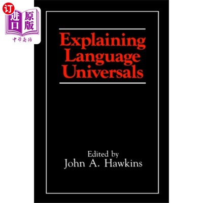 海外直订Explaining Language Universals 解释语言共性