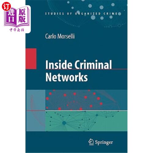 海外直订Inside Criminal Networks 内部犯罪