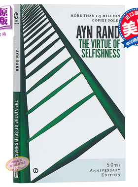 安兰德 英文原版 Virtue of Selfishness 自私的美德/安·兰德 Ayn Rand