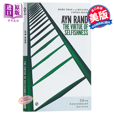 现货 安兰德 英文原版 Virtue of Selfishness 自私的美德/安·兰德 Ayn Rand