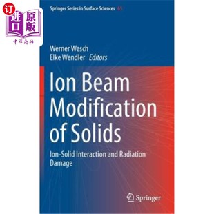 Damage Ion Solids 固体 固体相互 Interaction Solid Radiation 海外直订Ion and Beam Modification 离子束改性：离子