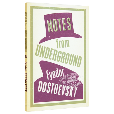 陀思妥耶夫斯基 地下室手记 英文原版 Alma Classics Notes from Underground 世界经典名著 Fyodor Dostoevsky【中商原版】