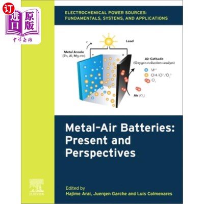 海外直订Electrochemical Power Sources: Fundamentals, Systems, and Applications: Metal-Ai 电化学电源:基础，系统和应