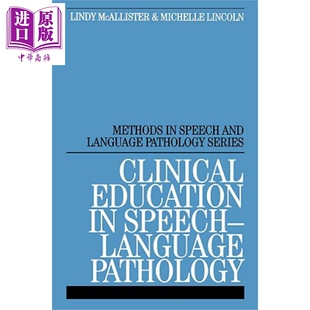 现货 Speech 中商原版 Education Clinical 语言病理临床培训 Pathology
