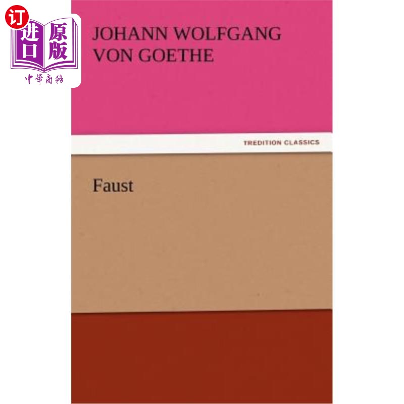 海外直订Faust 《浮士德》